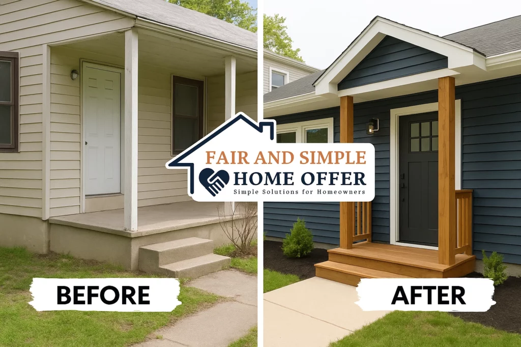 house before and after