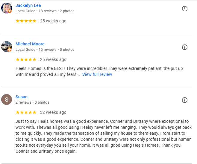 Reviews for Heels Homes