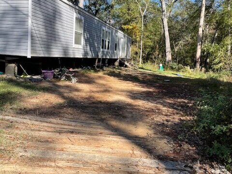 Front of Home with Owner Financing in Shepherd, Texas