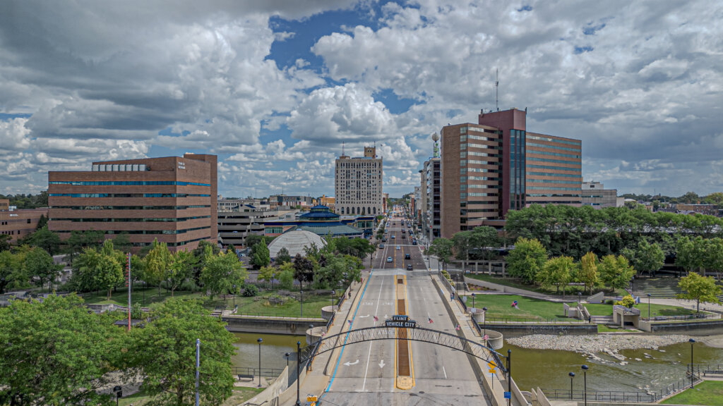 City of Flint in Genesee County MI
