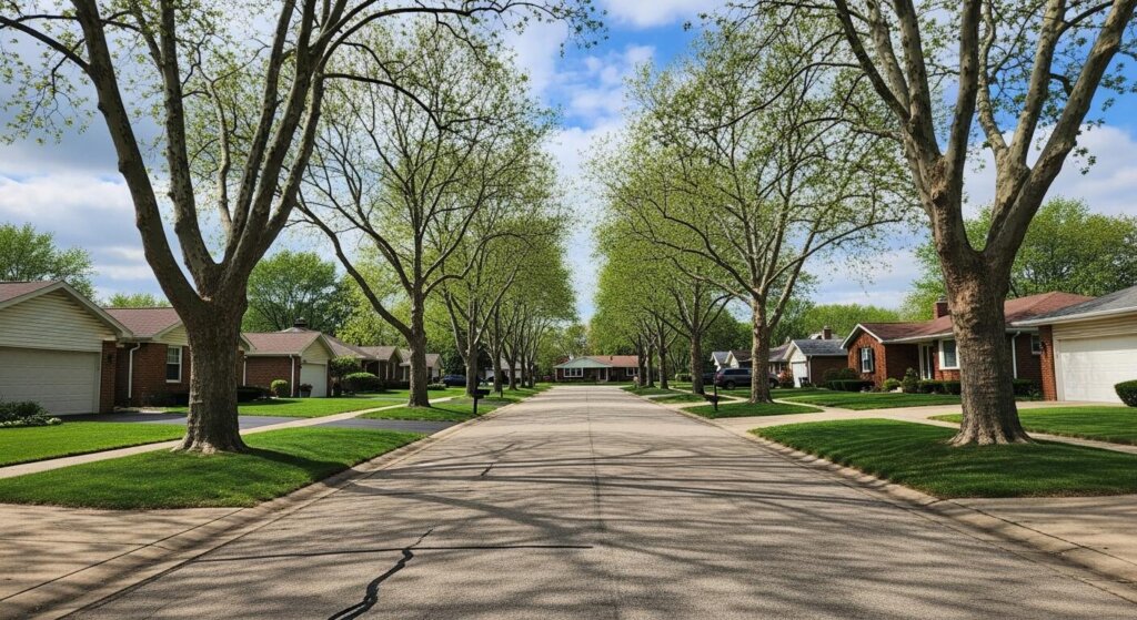 A street in Genesee County MI