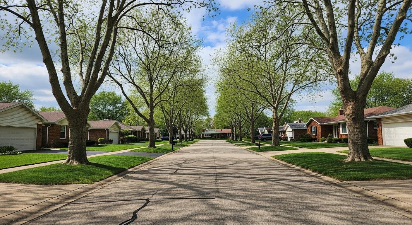 A street in Genesee County MI