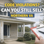 Northern Virginia home with minor code violations being evaluated for sale