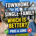 townhouse vs single family home Northern Virginia comparison