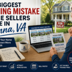 Home seller reviewing comparative market analysis and home pricing strategy in Vienna VA