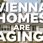 Older home in Vienna VA with visible aging exterior and maintenance concerns