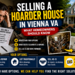 Overwhelmed homeowner dealing with a hoarder house in Vienna VA