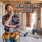 Homeowner in Vienna VA comparing kitchen remodel, bathroom renovation, and flooring replacement costs before selling