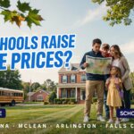 Northern Virginia family comparing homes near highly rated schools in Fairfax, Arlington, and Falls Church