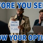 Northern Virginia homeowner reviewing selling options before meeting with a realtor or cash home buyer.