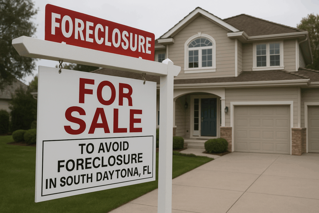 Sell Your House Fast to Avoid Foreclosure in South Daytona, FL
