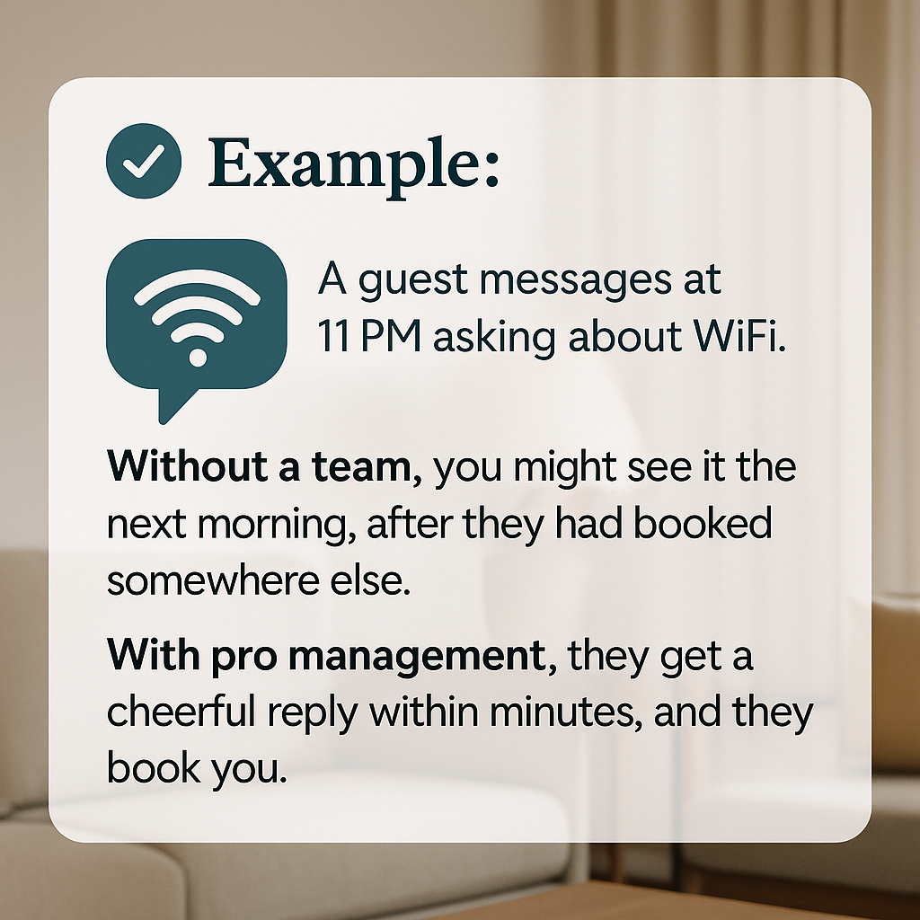 24/7 Guest Communication: Never Miss a Booking Again