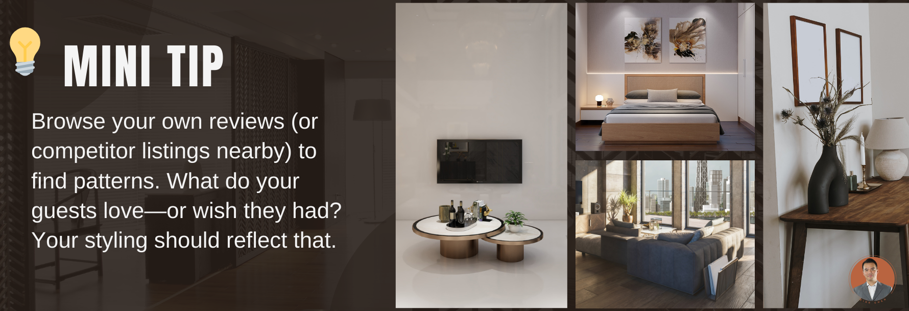 Airbnb property styling tips