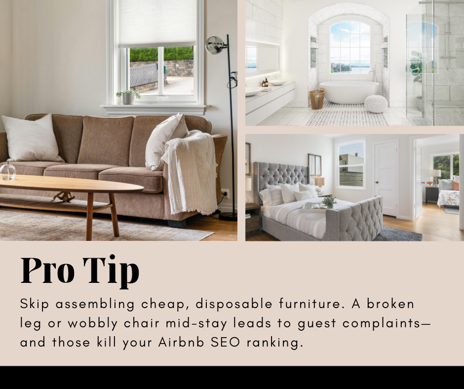 Funstay Vacation Homes Pro Tips On Furnitures