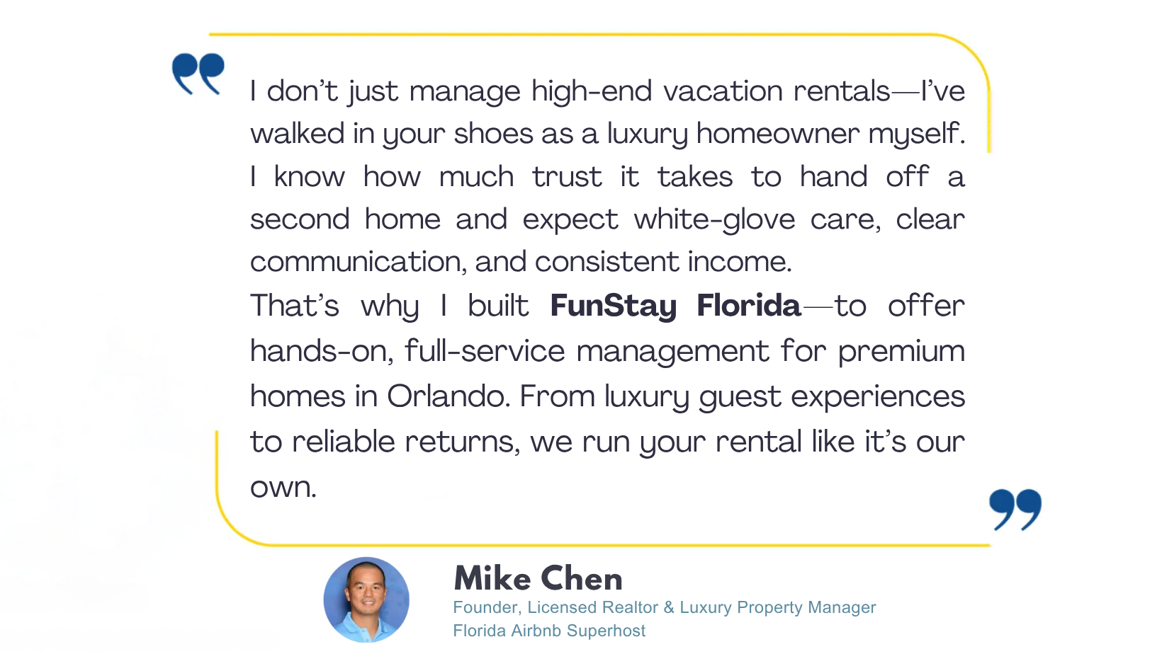 Mike Chen, Property Manager & Airbnb Superhost