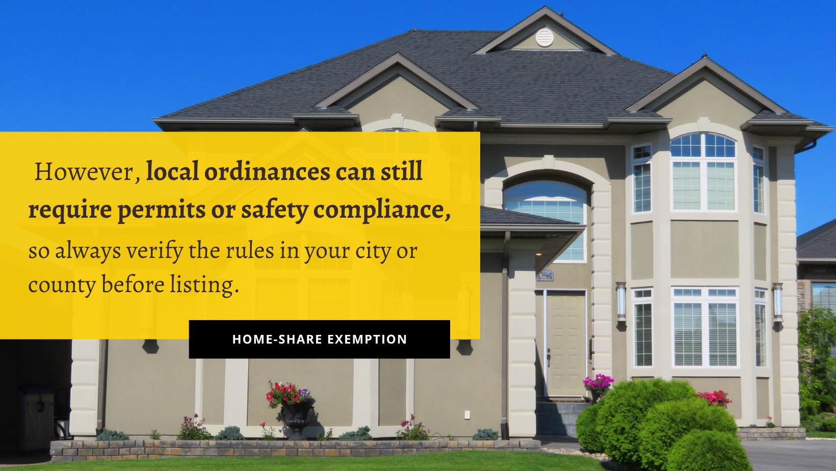 Home-Share Exemption