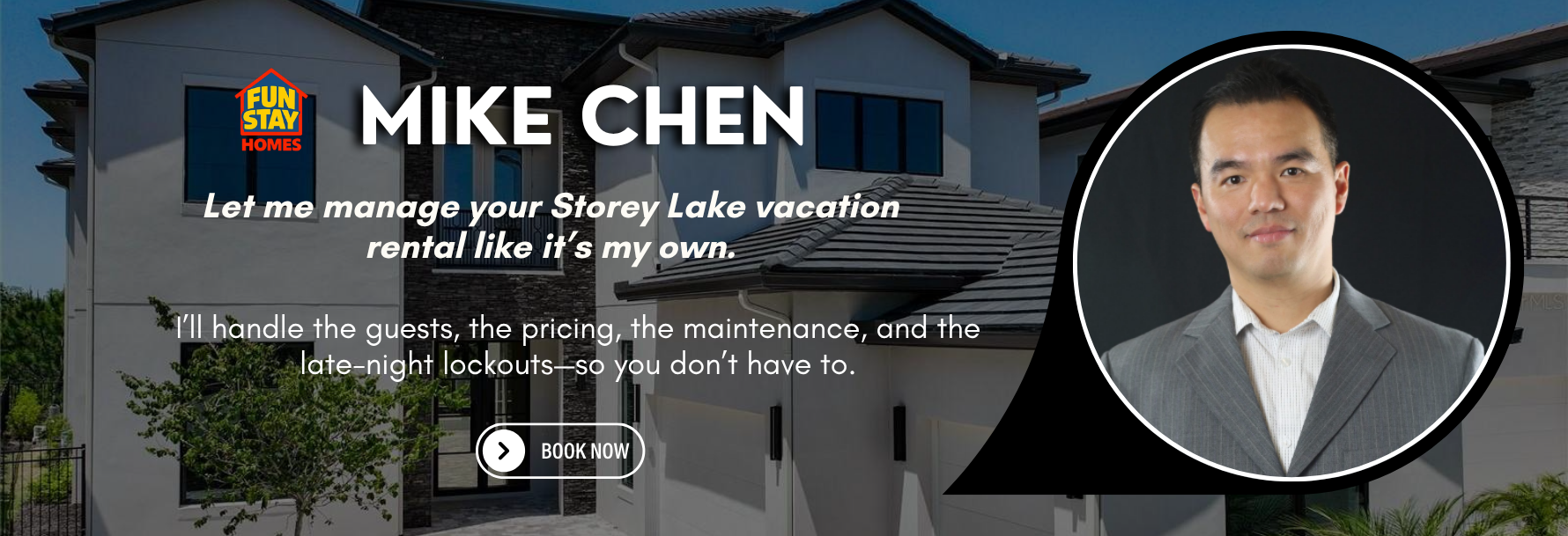 Mike Chen, Storey Lake Property Manager