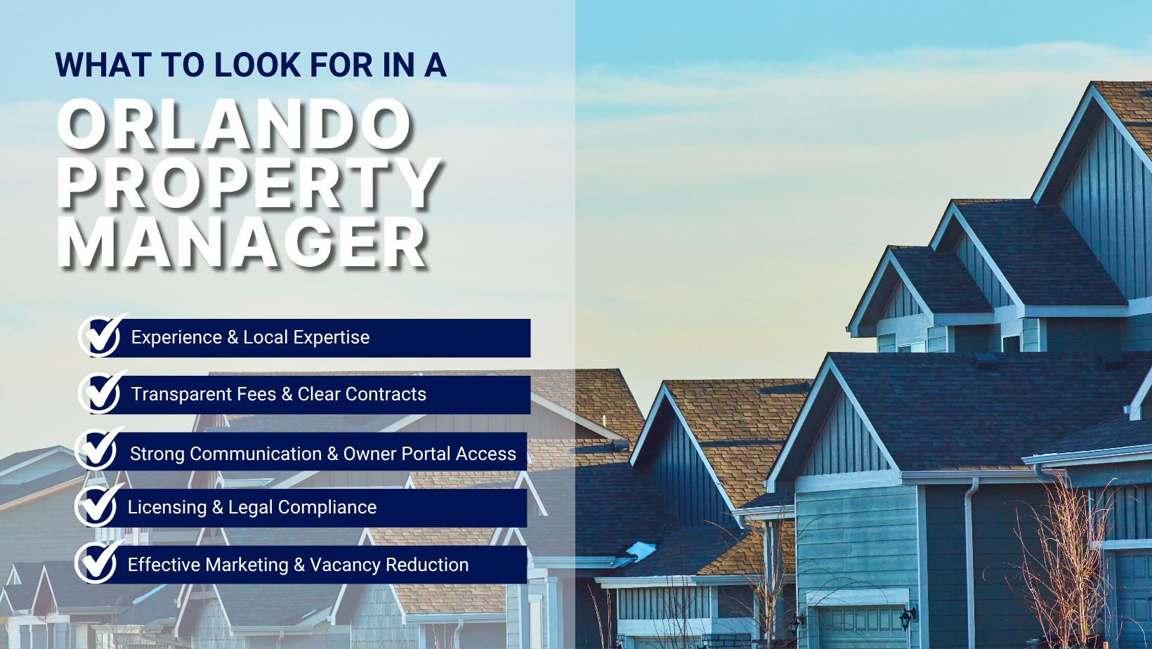 What to Look for in a Great Property Manager in Orlando