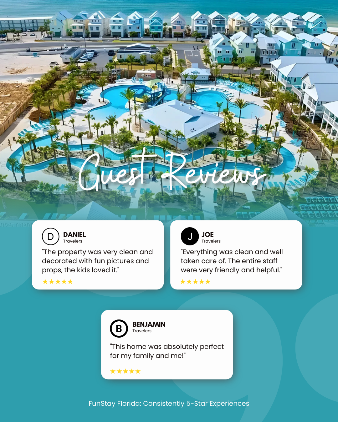 FunStay Florida Consistently 5-Star Experiences