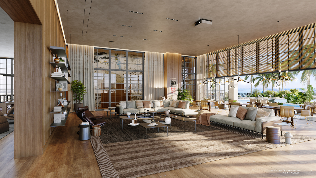 Natiivo Miami- Media Room