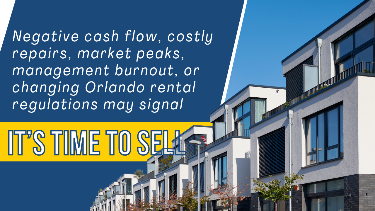 Signs It’s Time to Sell Your Orlando Rental
