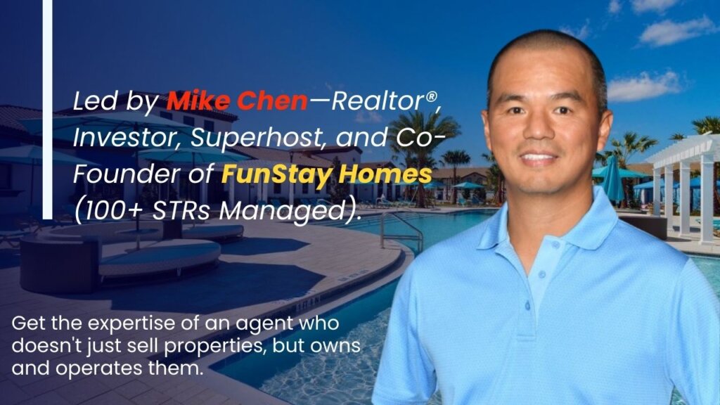 Realtor®, Investor, Superhost, and Co-Founder of FunStay Homes - Mike Chen