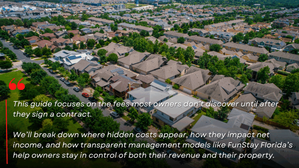 Airbnb Management Hidden Fees to Watch For When Hiring an Orlando Airbnb Property Manager