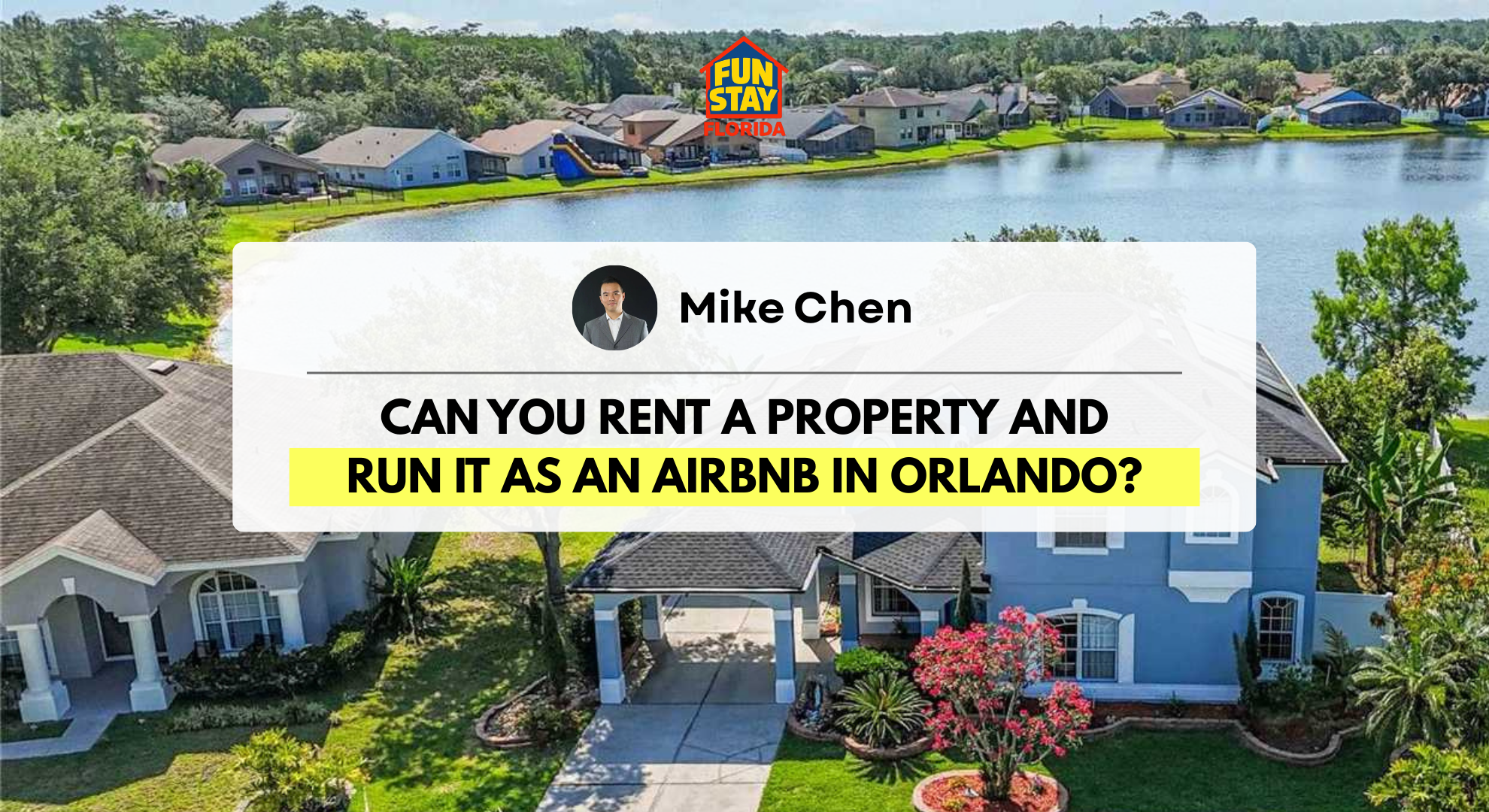 Can You Rent a Property and Run It as an Airbnb in Orlando