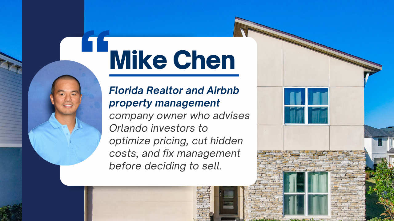 Mike Chen is a Florida Realtor and Airbnb property management