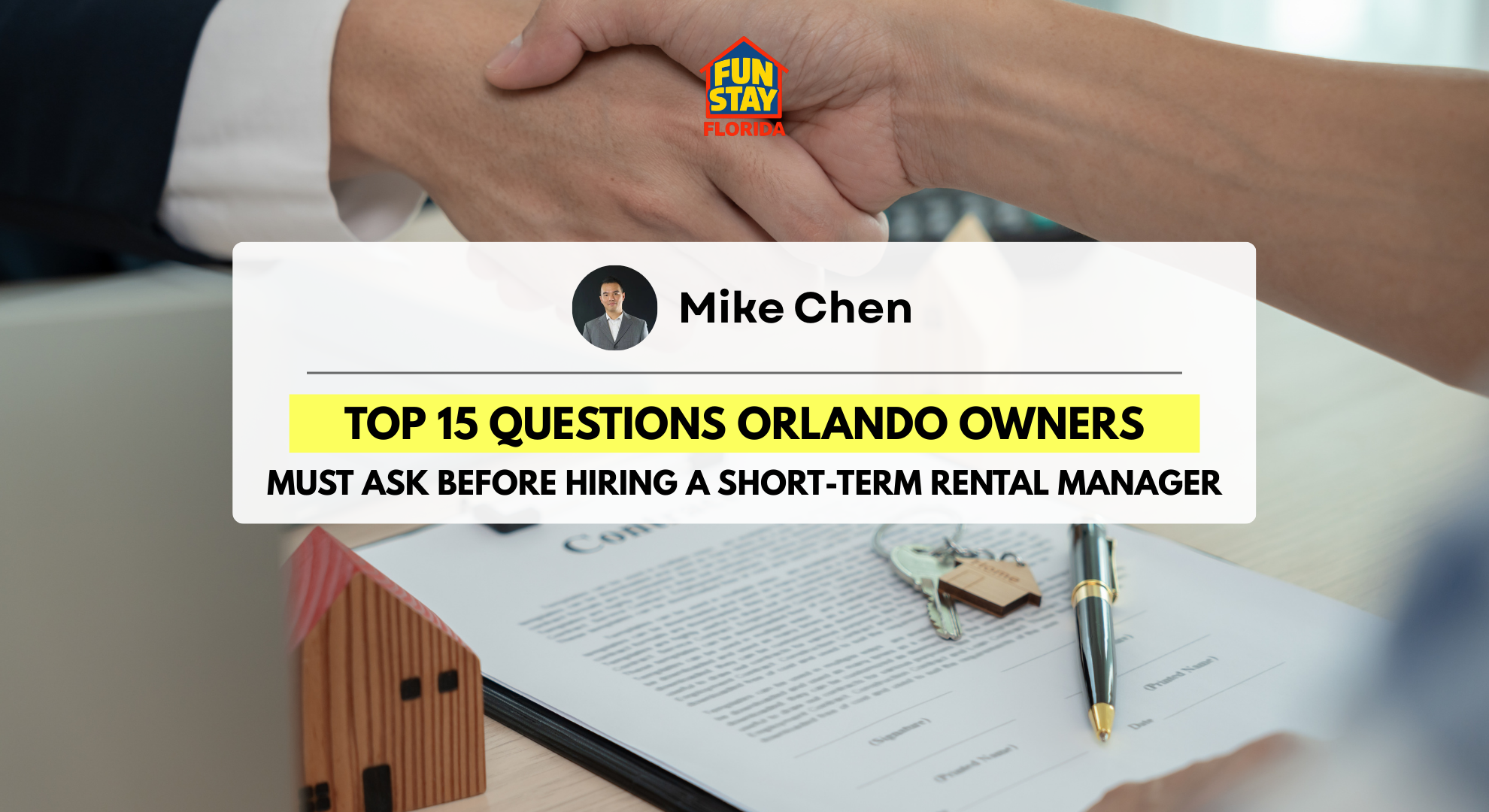 Top 15 Questions Orlando Owners Must Ask Before Hiring a Short-Term Rental Manager