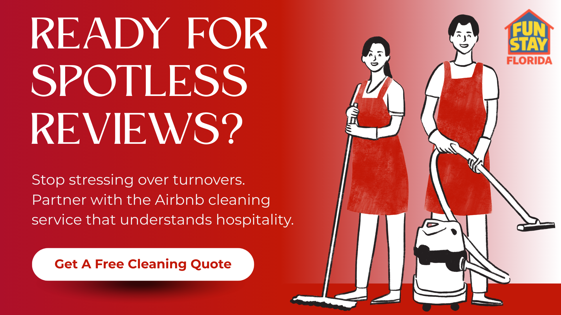 FunStay Florida Airbnb Cleaning Service