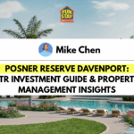 Posner Reserve Davenport STR Investment Guide & Property Management Insights