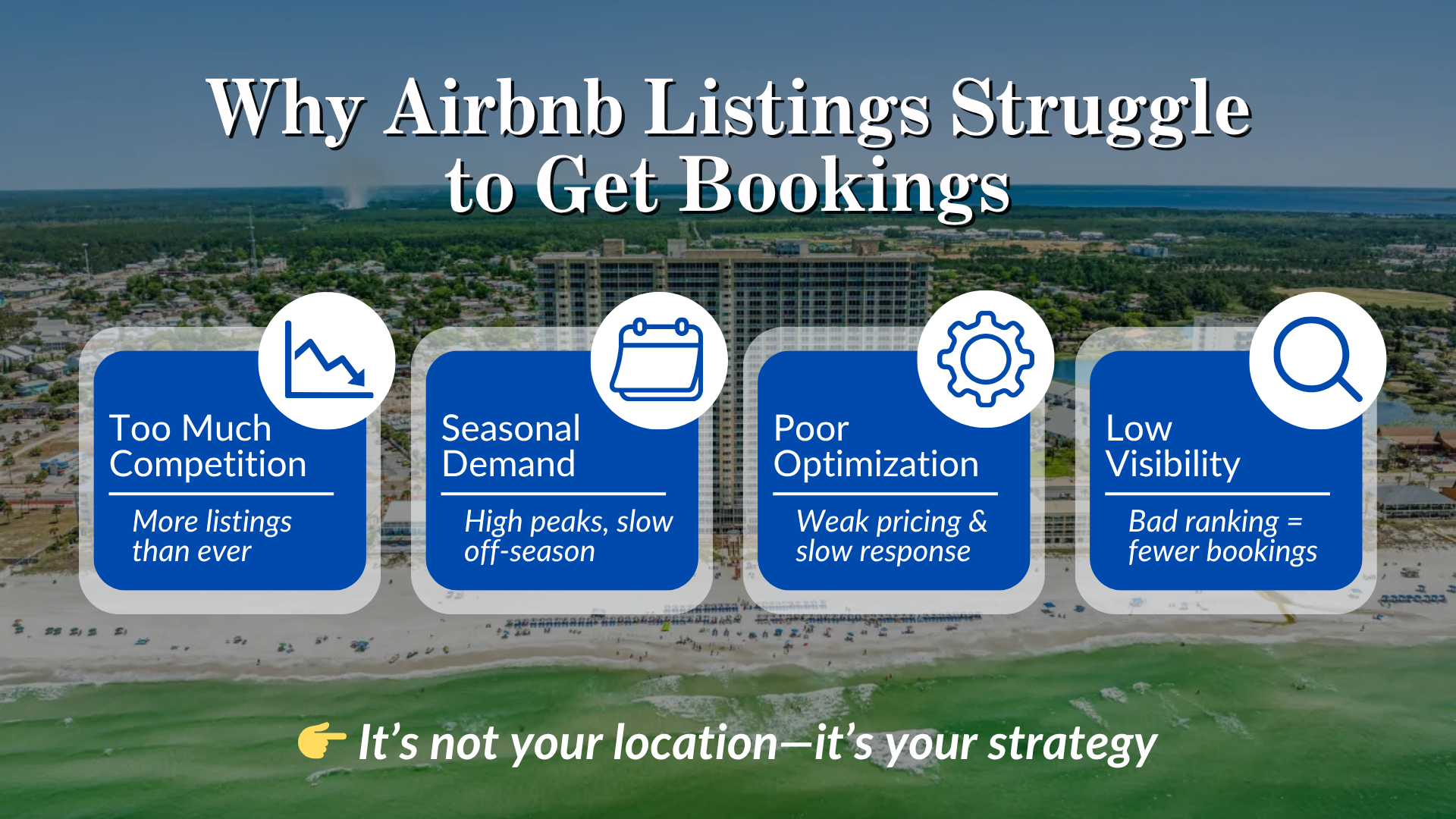 Why Airbnb Listings Struggle to Get Bookings
