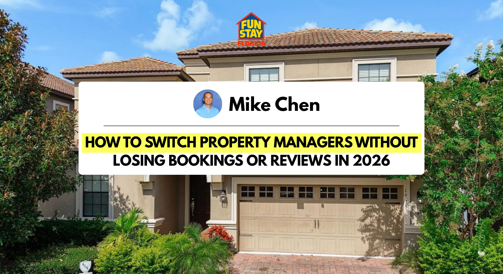 How to switch property managers without losing bookings or reviews in 2026