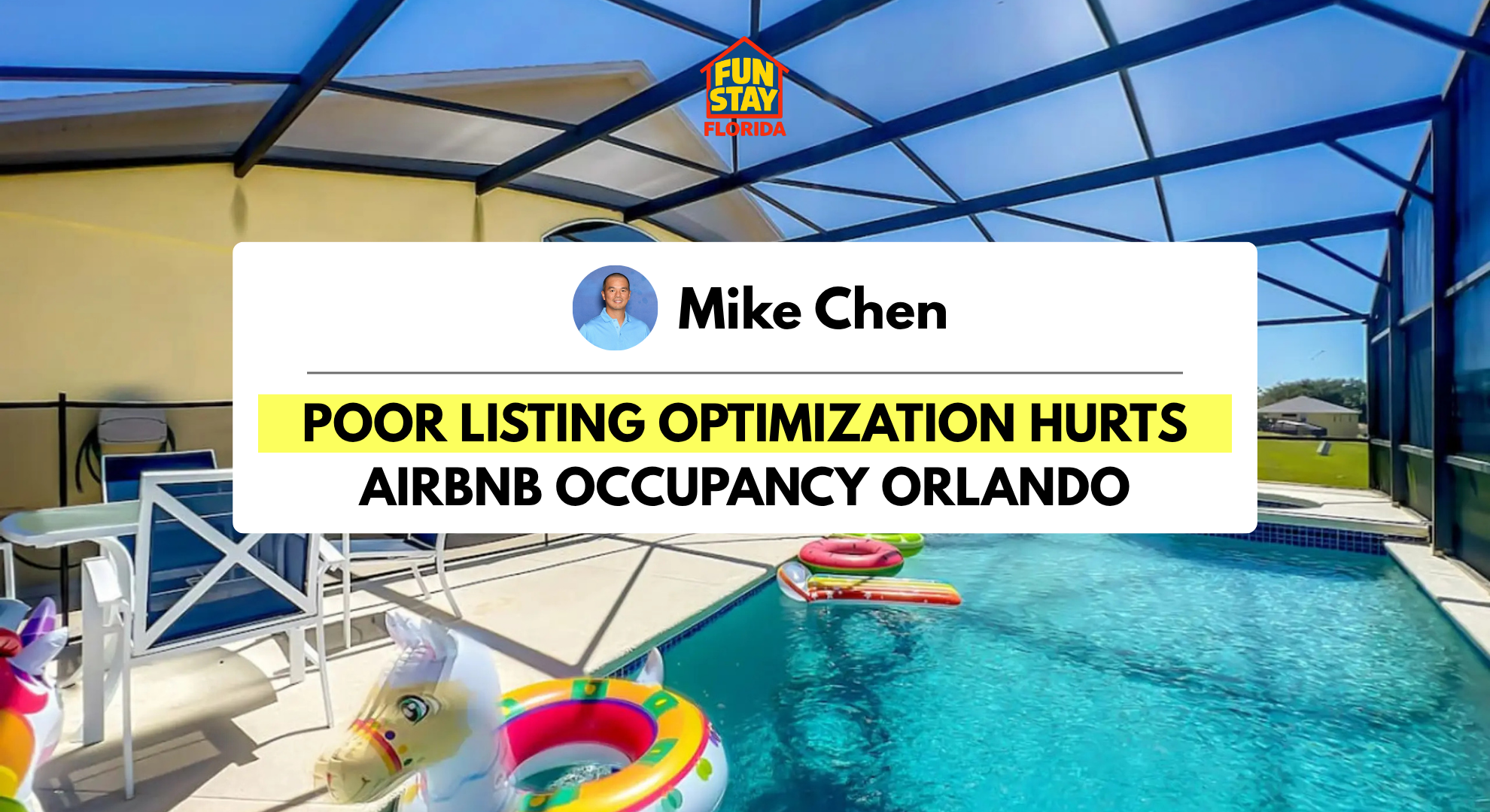 Poor Listing Optimization Hurts Airbnb Occupancy Orlando