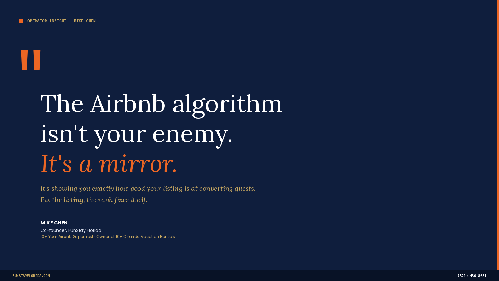 The Airbnb Algorithm Isn’t Your Enemy—It’s a Mirror (Expert Insight)