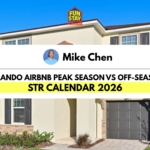 Orlando Airbnb Peak Season vs Off-Season STR Calendar 2026