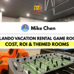 Orlando vacation rental game room costs range from $7,500 to $25,000. Compare ROI tiers, themed bedroom premiums, and setup steps from 100+ managed properties.