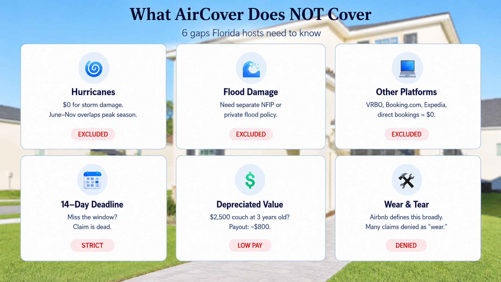 What AirCover does not cover