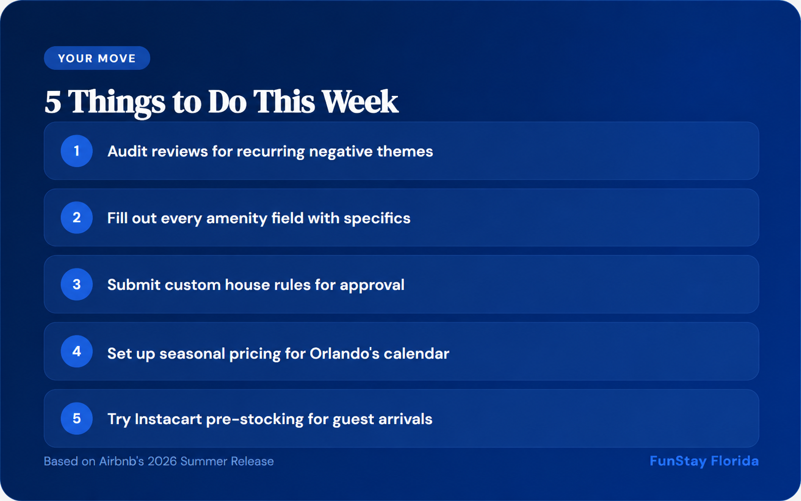 5 things to do this week