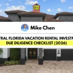 Central Florida Vacation Rental Investment Due Diligence Checklist (2026)