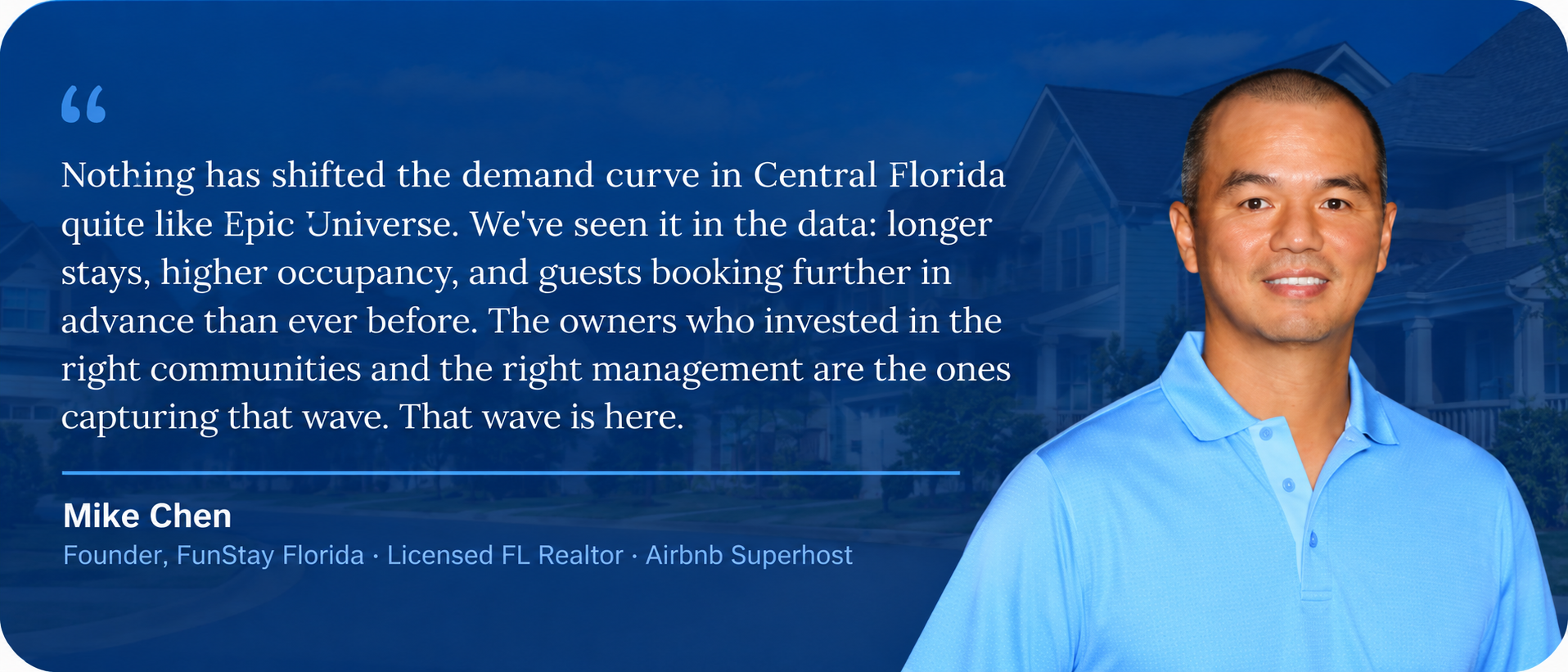 Mike Chen Florida Real Estate Testimonial