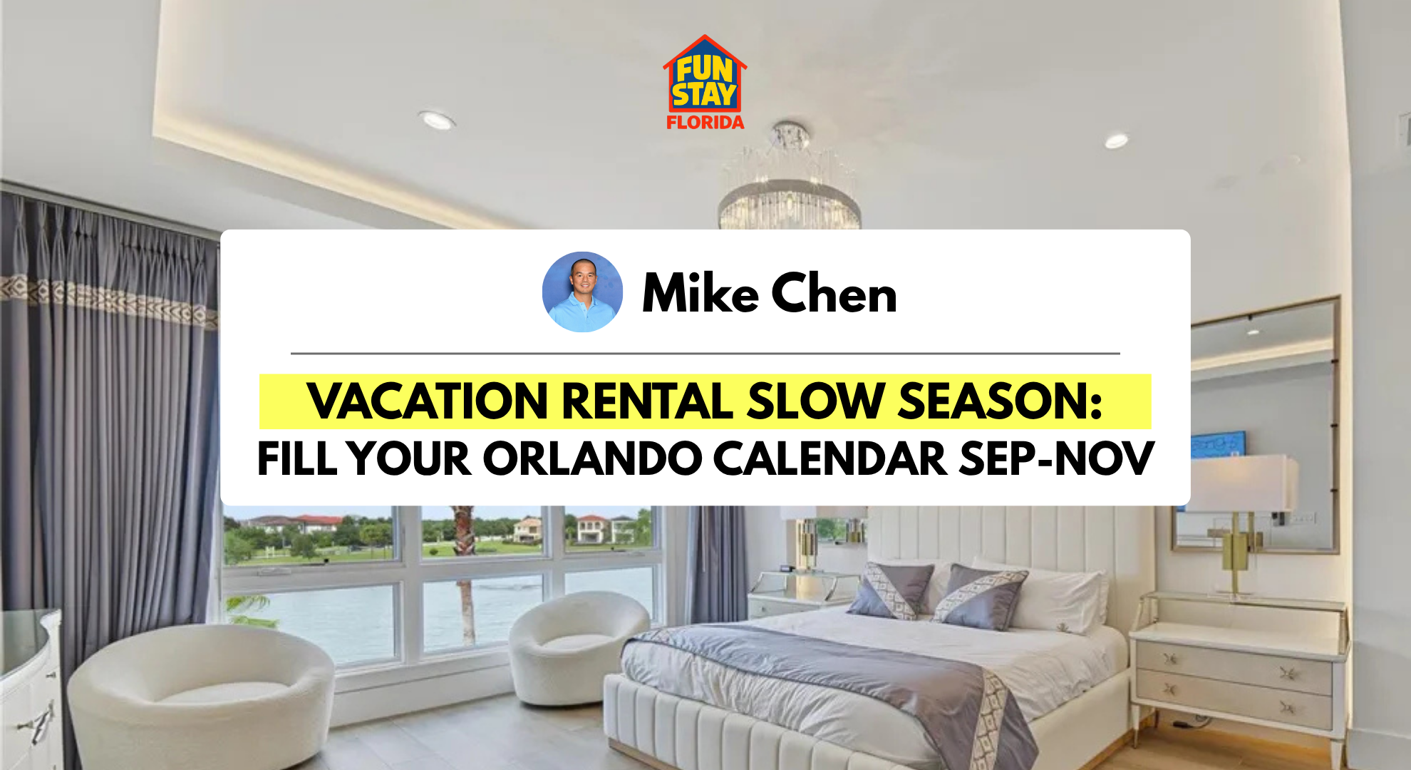 Vacation Rental Slow Season: How to Fill Your Orlando Calendar September Through November