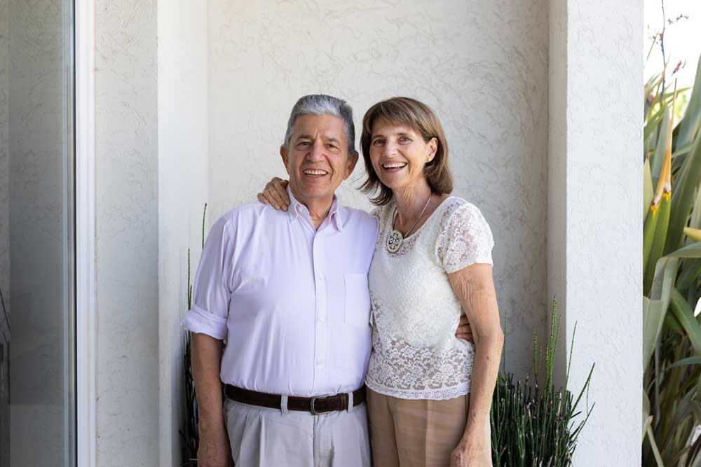 Couple happy with Keep it Real Estate