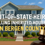 Out-of-state heirs selling an inherited house in Bergen County, New Jersey with probate support