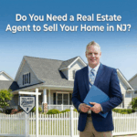 Kevin Hill of NJ House Partners real estate agent standing in front of a suburban New Jersey home for sale.