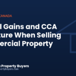 Capital gains and CCA recapture when selling commercial property in Canada, from Commercial Property Buyers Canada
