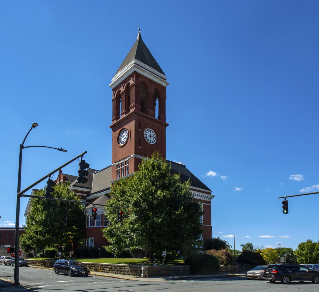 Historic Clocktower in downtown Rome, GA, a prominent landmark with timeless architectural charm.