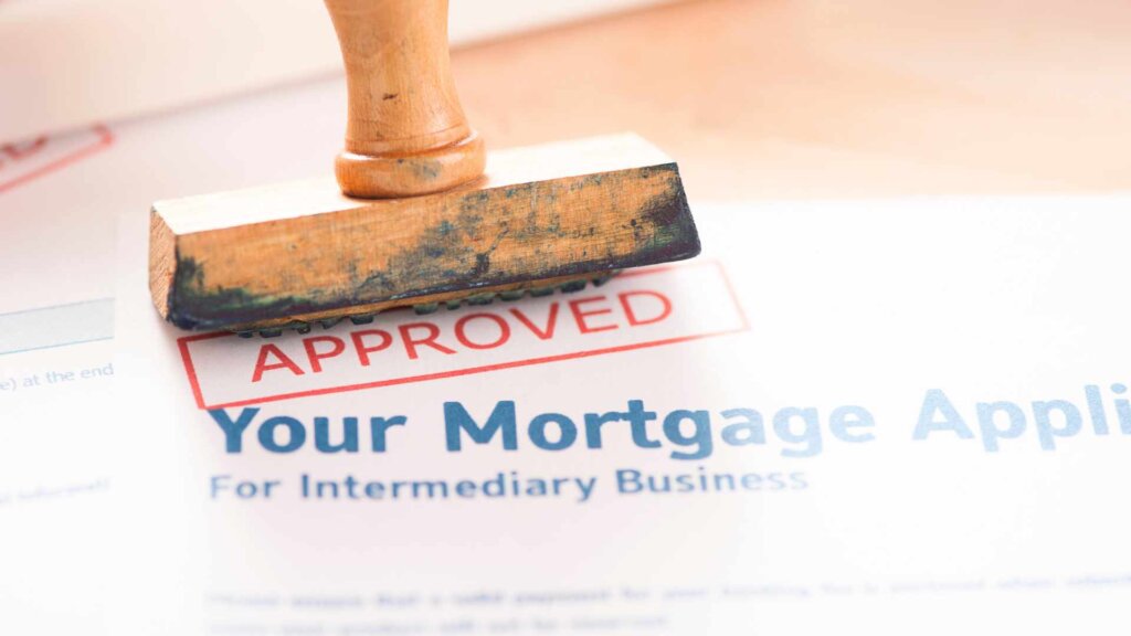 Approved mortgage application