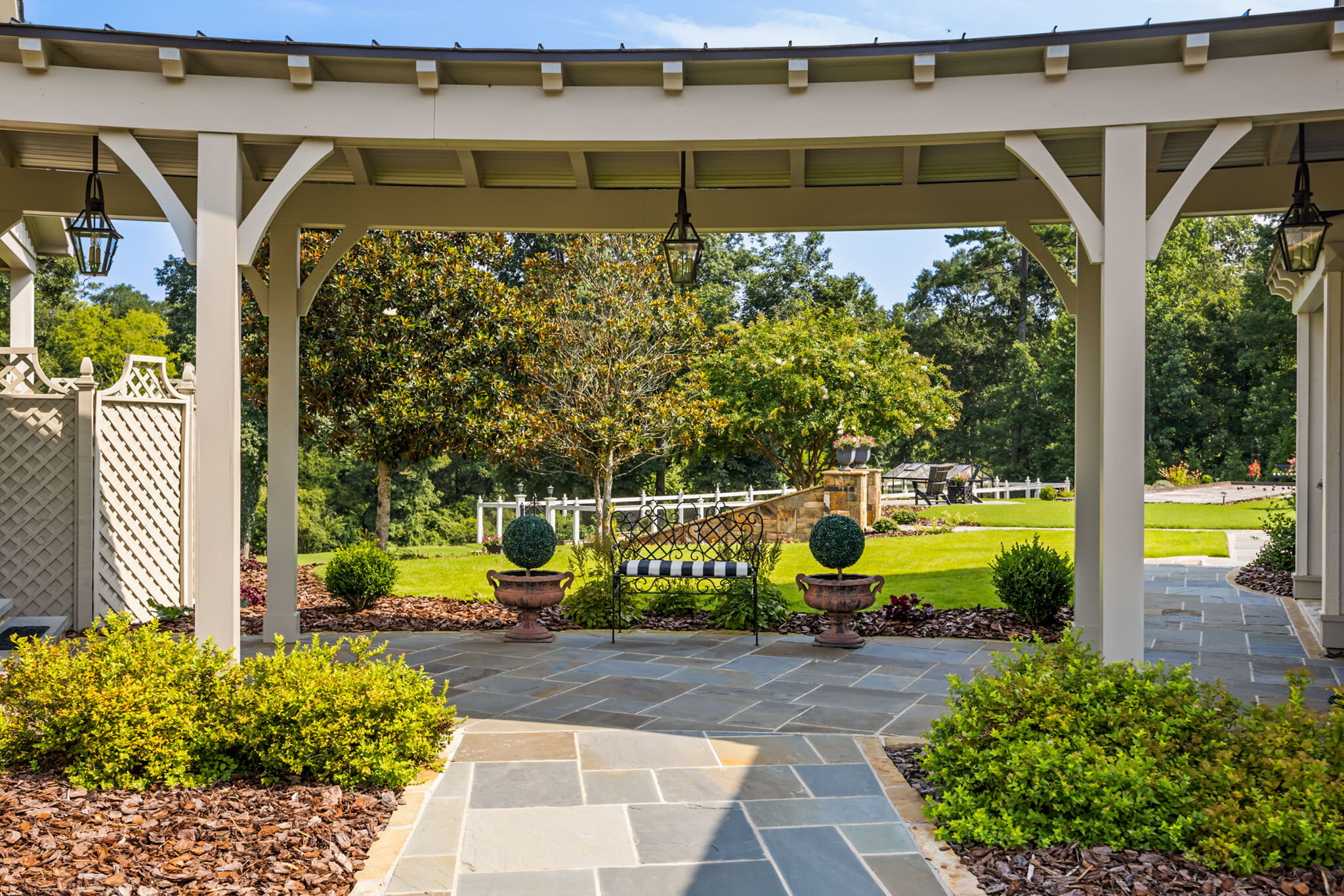 Luxury estate detail